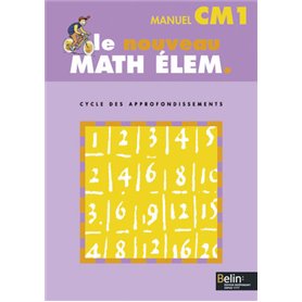 Le Nouveau Math Élem. CM1