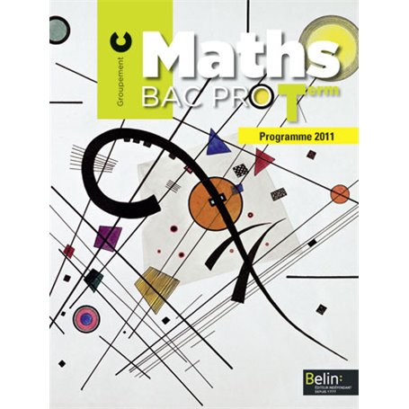 Maths Bac Pro Term - Groupement C