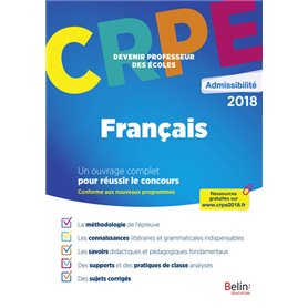 CRPE Admissibilité Français