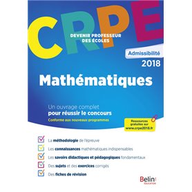 CRPE Admissibilité Mathématiques