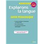 EXPLORONS LA LANGUE CM1 - guide pédagogique