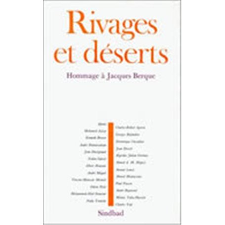 Rivages et déserts