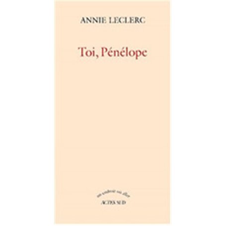 Toi, Pénélope