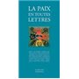 La paix en toutes lettres