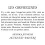 Les Orphelines