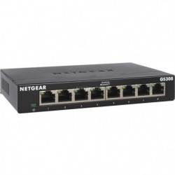 NETGEAR GS308-300PES Switch Ethernet Métal 8 ports Gigabit 50,99 €
