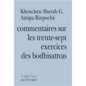 Commentaires sur les trente-sept exercices des boddhisattvas