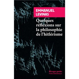 Quelques réflexions sur la philosophie de l'hitlérisme