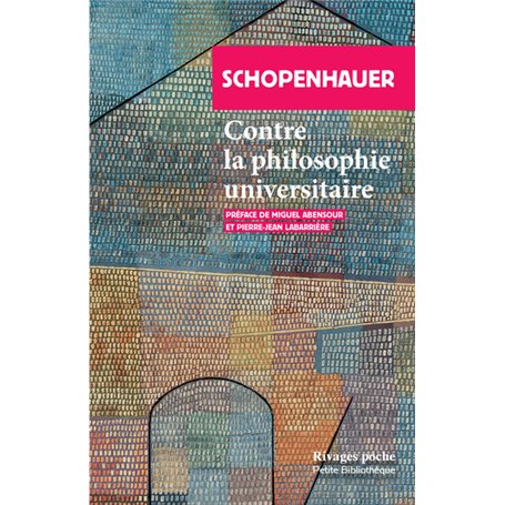 Contre la philosophie universitaire