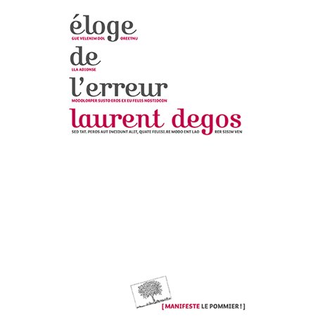 Éloge de l'erreur