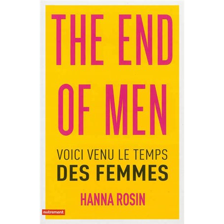 The end of men