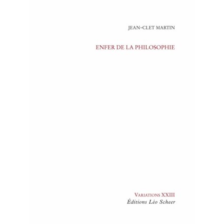 Enfer de la philosophie