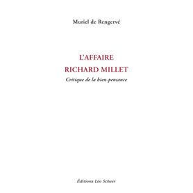 L'Affaire Richard Millet