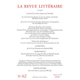 revue litteraire n° 62