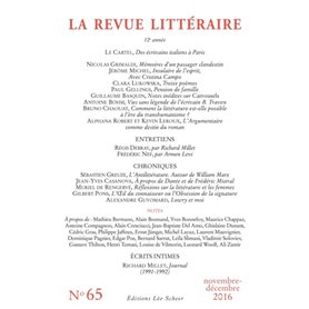 revue litteraire n° 65