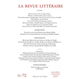 Revue littéraire n°70 (La)