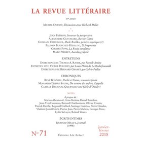 Revue littéraire n°71 (La)