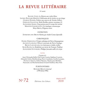 Revue litteraire n°72 (Le)