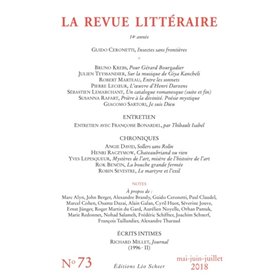 Revue littéraire n°73 (La)