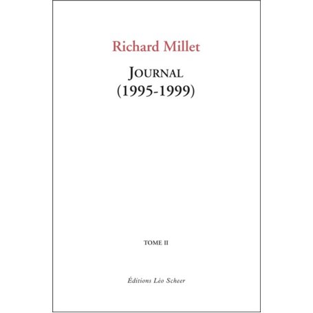 Journal (1995-1999) Tome II