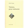 VANNES POUR MEMOIRE