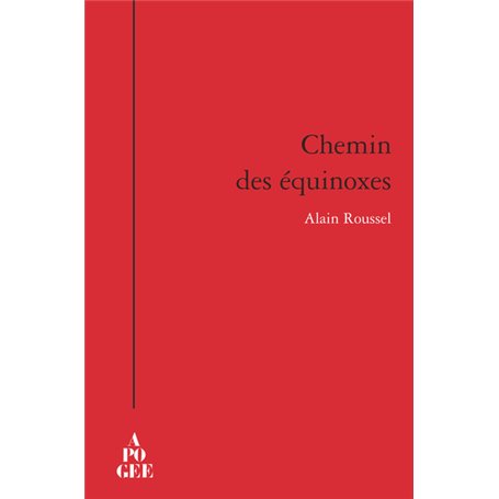 Chemin des équinoxes