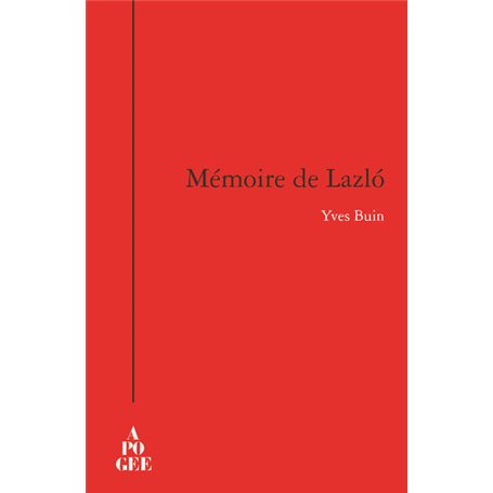 Mémoire de Lazlo