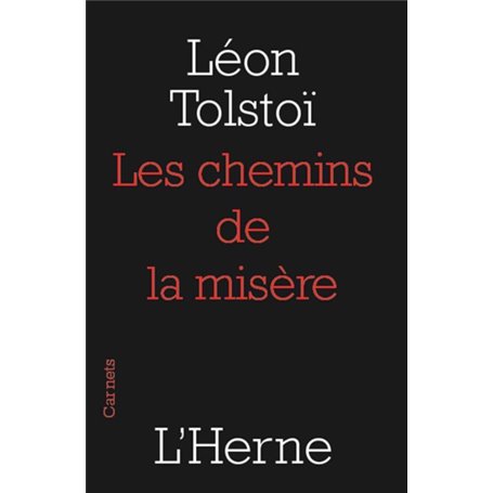 LES CHEMINS DE LA MISERE