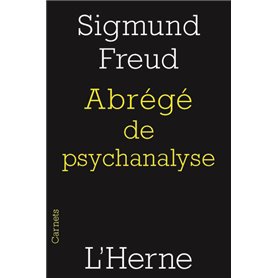 ABREGE DE PSYCHANALYSE