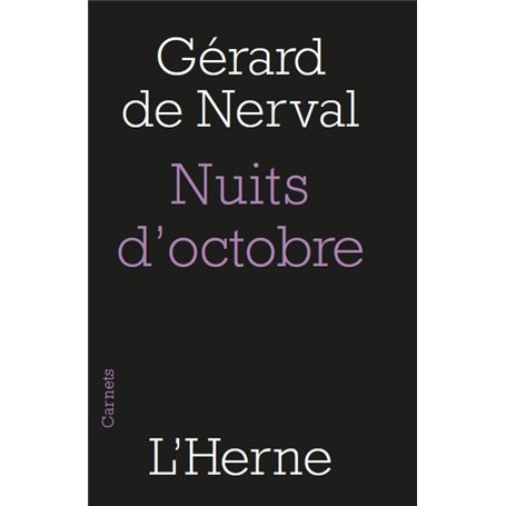 nuits d'octobre