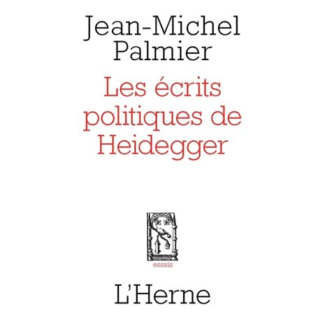 Ecrits politiques d'heidegger (Les)