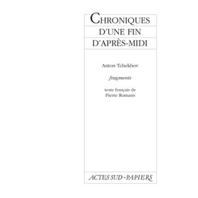 Chroniques d'une fin d'après-midi