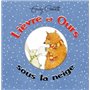 LIEVRE ET OURS SOUS LA NEIGE