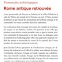 Rome antique retrouvée