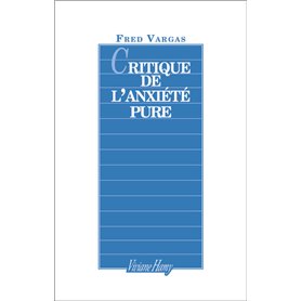 Critique de l'anxiété pure