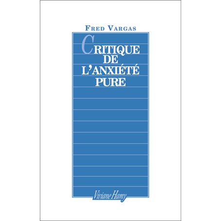 Critique de l'anxiété pure