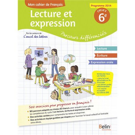 Mon cahier de Français - 6e