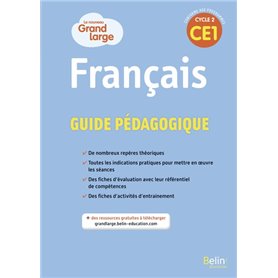 Le nouveau Grand Large CE1 - Guide pédagogique 2019