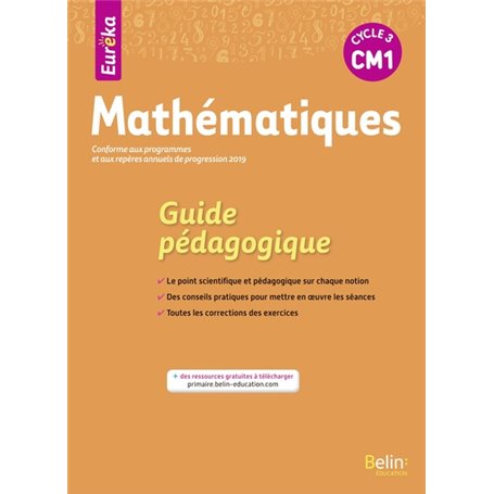 Eurêka CM1 - Guide pédagogique 2019