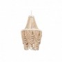 Suspension Home ESPRIT Blanc Marron Bois Métal 25 W 40 x 40 x 70 cm