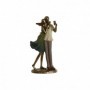 Figurine Décorative Home ESPRIT Vert Doré 12 x 8,5 x 25,5 cm