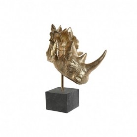 Figurine Décorative Home ESPRIT Noir Doré 33 x 24 x 43,5 cm