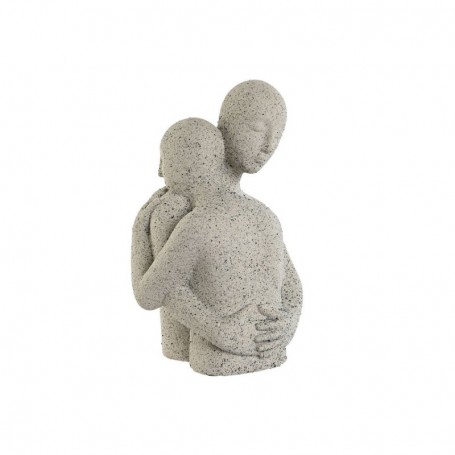 Figurine Décorative Home ESPRIT Blanc Romantique Couple 25,8 x 22,5 x 38,5 cm