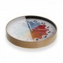 Horloge Murale Versa Verre Plastique 4 x 30 x 30 cm