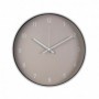 Horloge Murale Versa Beige Verre Plastique 4 x 30 x 30 cm