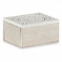 Boîte Décorative 16 x 8 x 11 cm Bois (6 Unités)