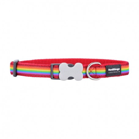 Collier pour Chien Red Dingo Rainbow 20-32 cm Multicouleur