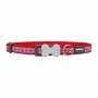 Collier pour Chien Red Dingo Union Jack 20-32 cm Rouge