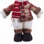 Décorations de Noël Multicouleur Métal Tissu Bonhomme de Neige 33 cm