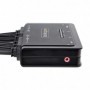 Startech.com C2-DD46-UA2-CBL-KVM commutateur écran, clavier et souris Noir